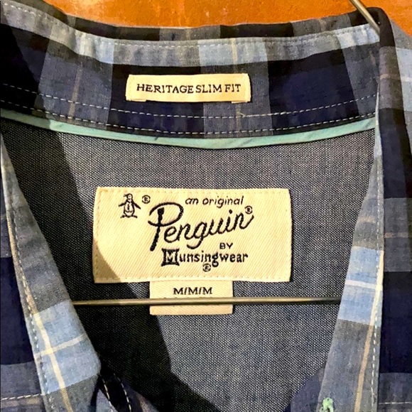 Original Penguin heritage slim fit dress shirt - Picture 3 of 3